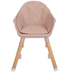 Стульчик для кормления 6в1 Kikka Boo Woody (Pink) Thumb
