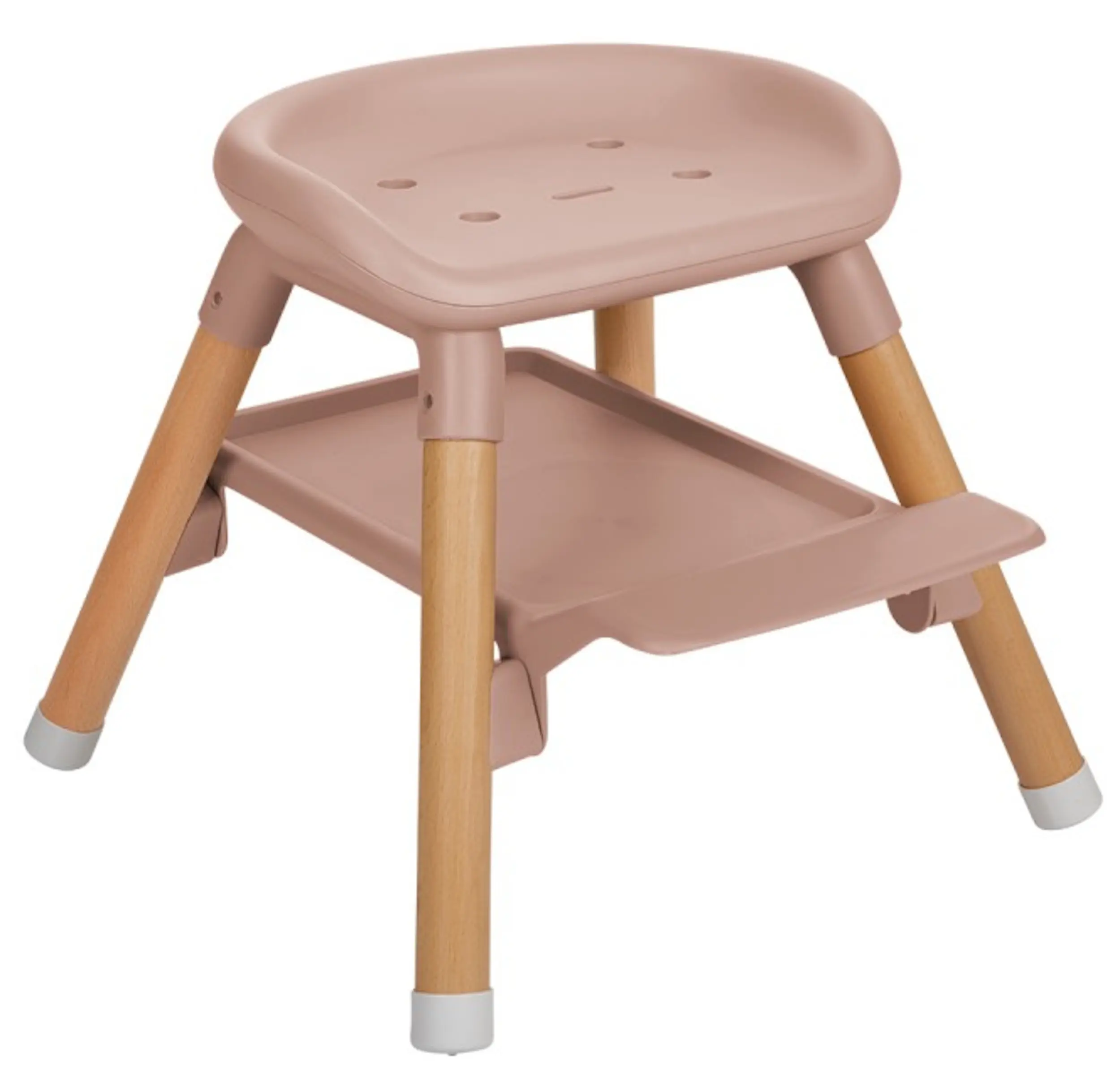 Стульчик для кормления 6в1 Kikka Boo Woody (Pink) - 6