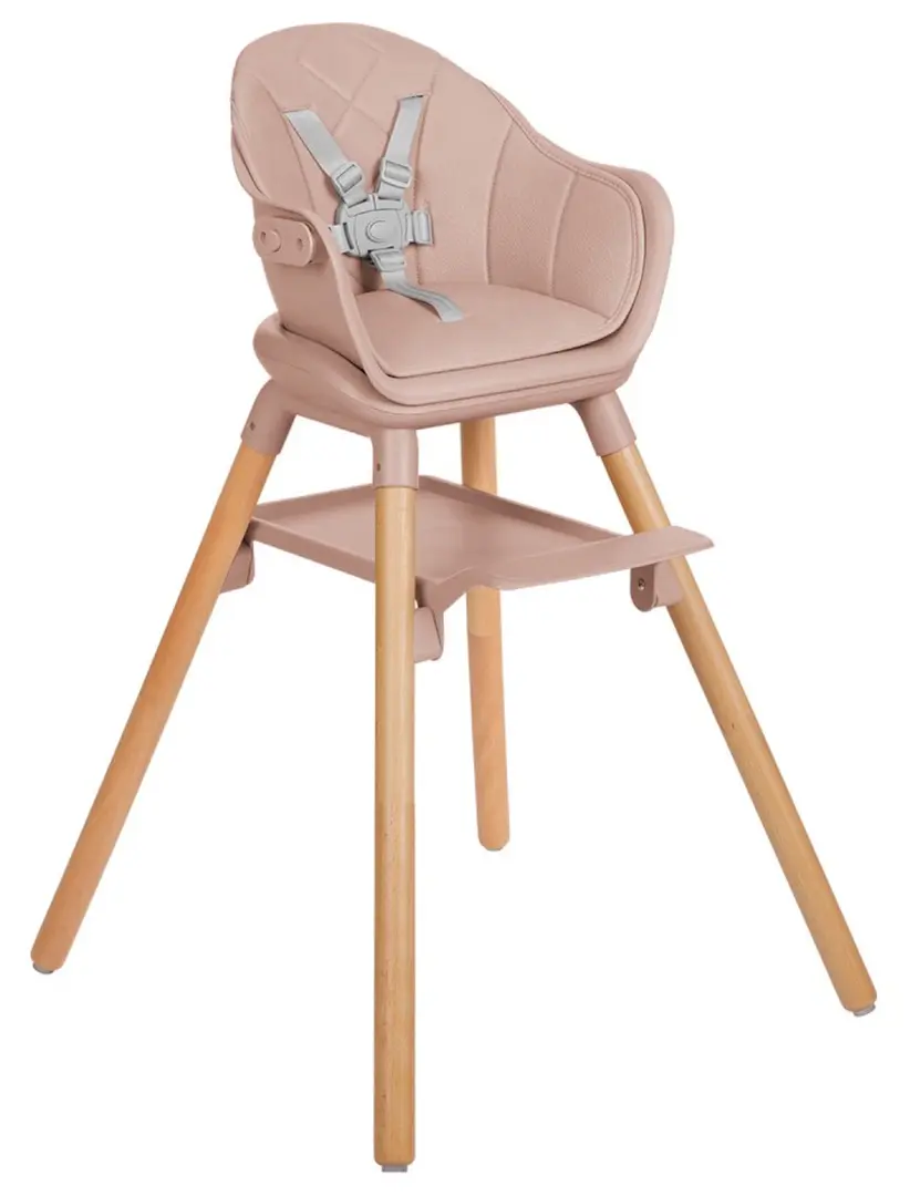 Стульчик для кормления 6в1 Kikka Boo Woody (Pink)