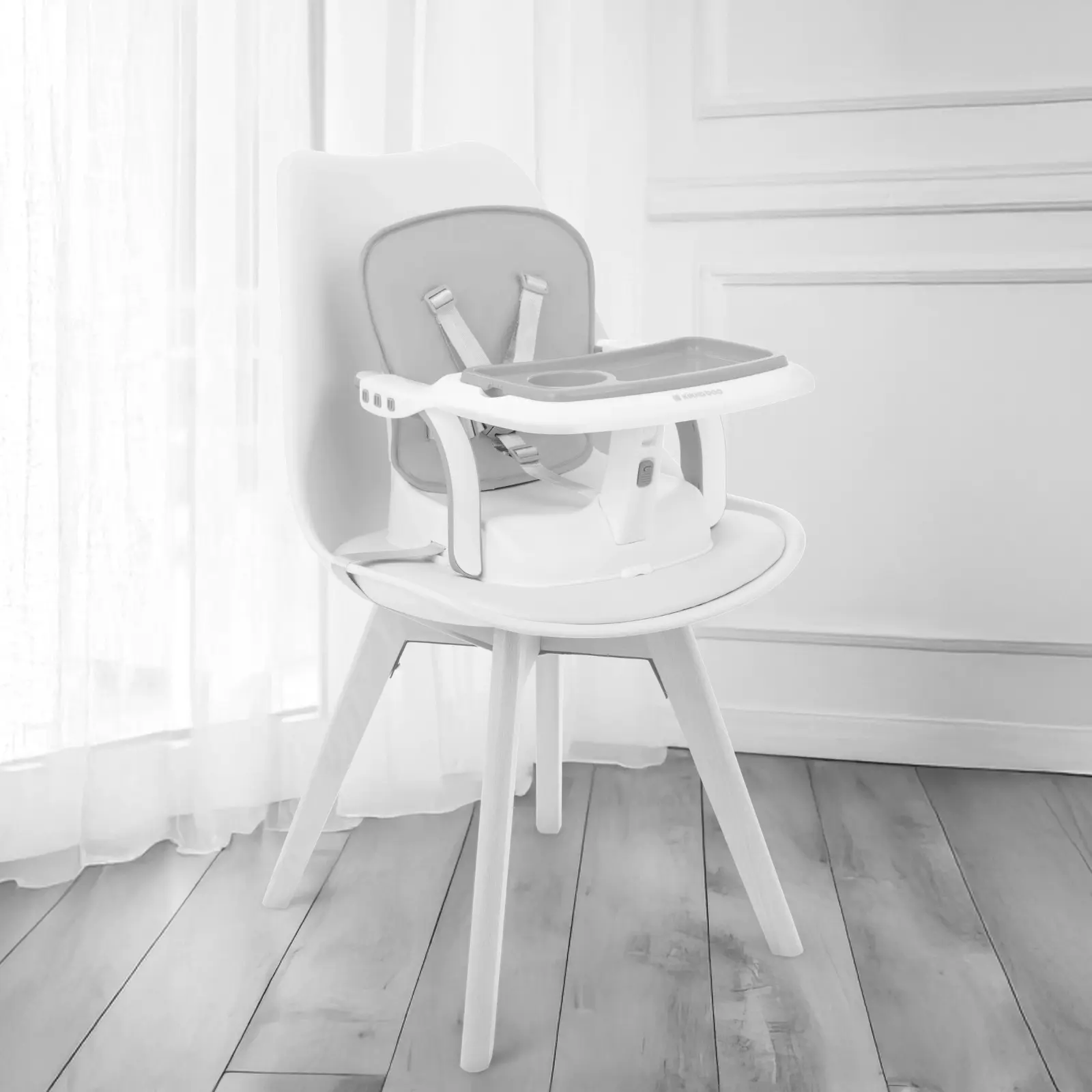 Scaun pentru hranire Kikka Boo Chewy (Beige)