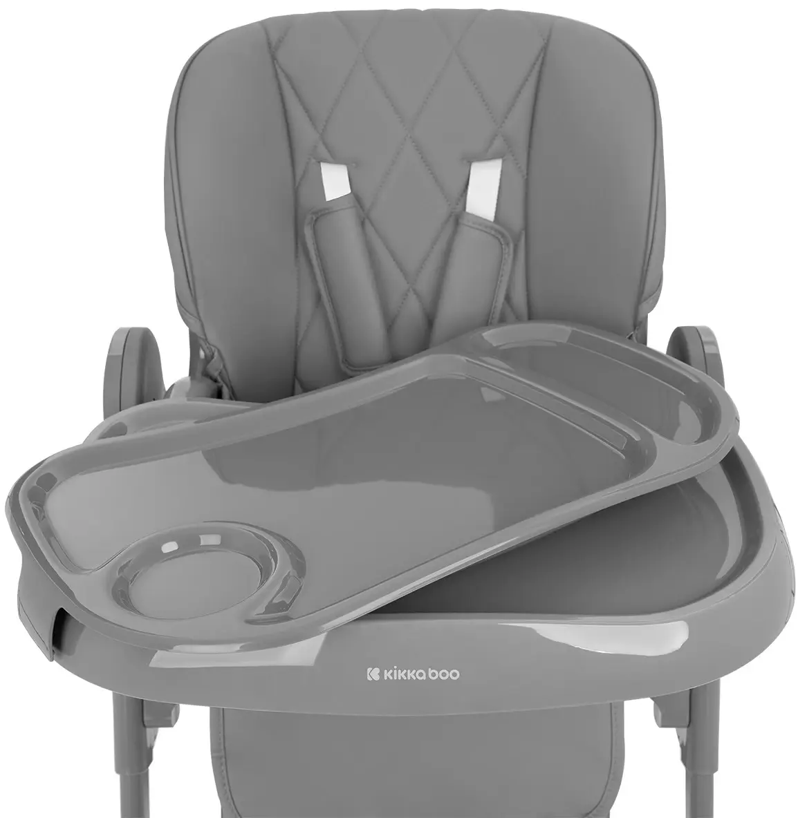 Scaun pentru hranire Kikka Boo Comfy (Grey)