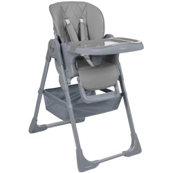 Scaun pentru hranire Kikka Boo Comfy+ (Grey)