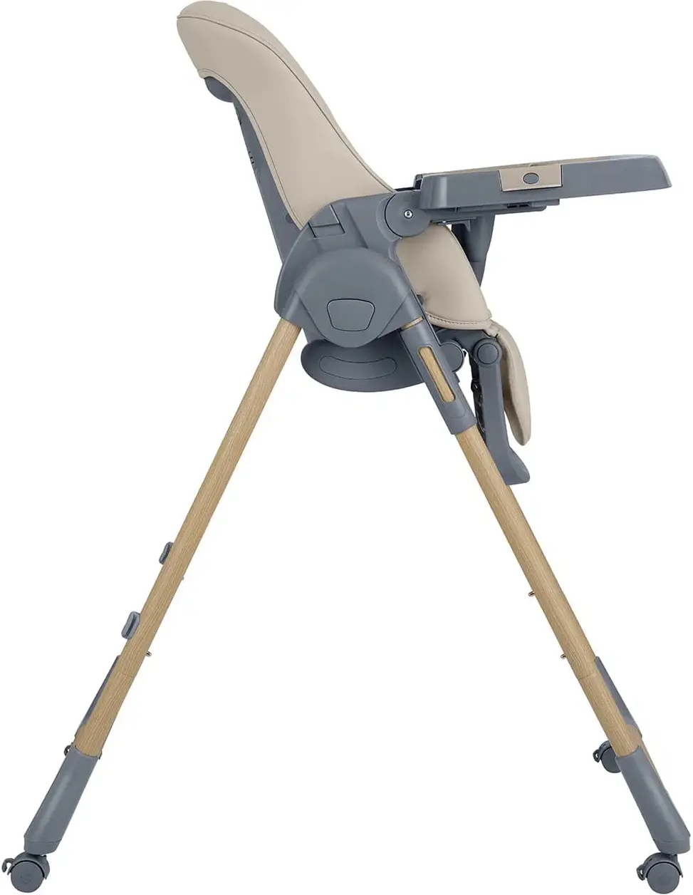 Scaun pentru hranire Kikka Boo Olive 2 (Beige/Gray) - 2