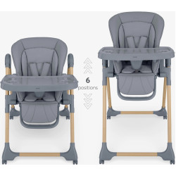 Scaun pentru hranire Kikka Boo Olive 2 (Grey) Thumb