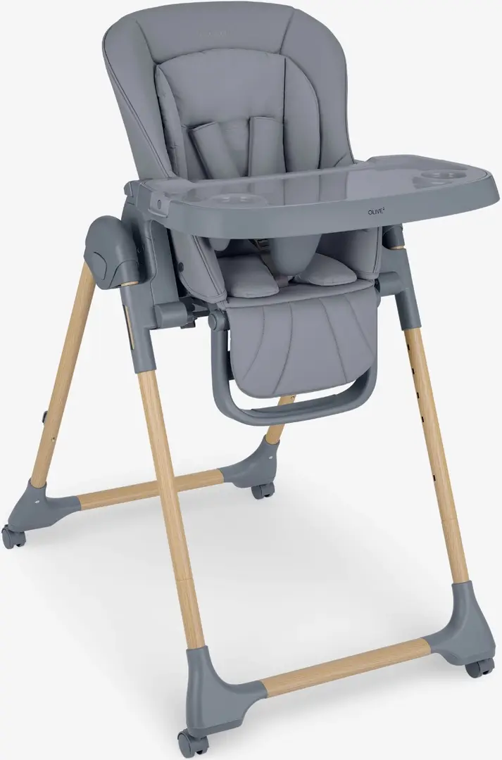 Scaun pentru hranire Kikka Boo Olive 2 (Grey)