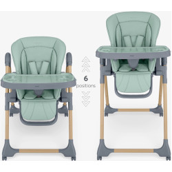 Scaun pentru hranire Kikka Boo Olive 2 (Mint/Gray) Thumb