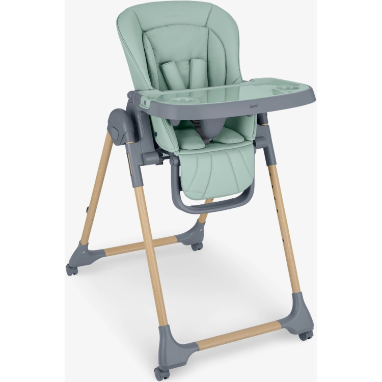 Scaun pentru hranire Kikka Boo Olive 2 (Mint/Gray)