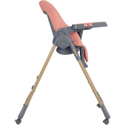 Scaun pentru hranire Kikka Boo Olive 2 (Pink/Gray) Thumb