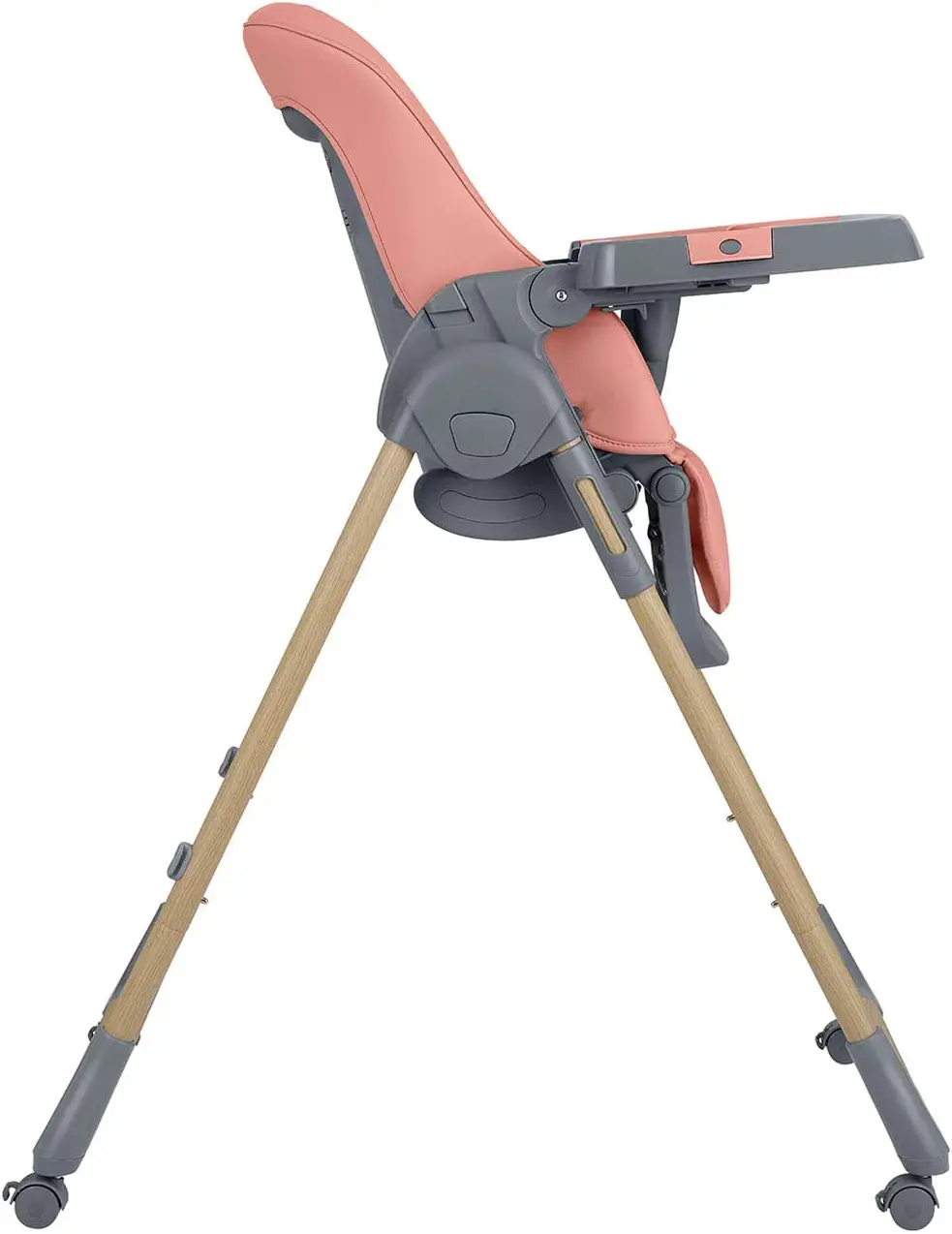 Scaun pentru hranire Kikka Boo Olive 2 (Pink/Gray) - 2