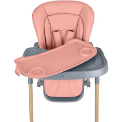 Scaun pentru hranire Kikka Boo Olive 2 (Pink/Gray) Thumb