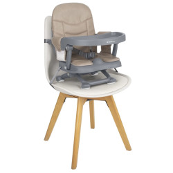 Scaun pentru hranire Kikka Boo Pappo (Beige) Thumb