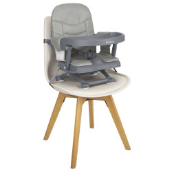 Scaun pentru hranire Kikka Boo Pappo (Grey) Thumb