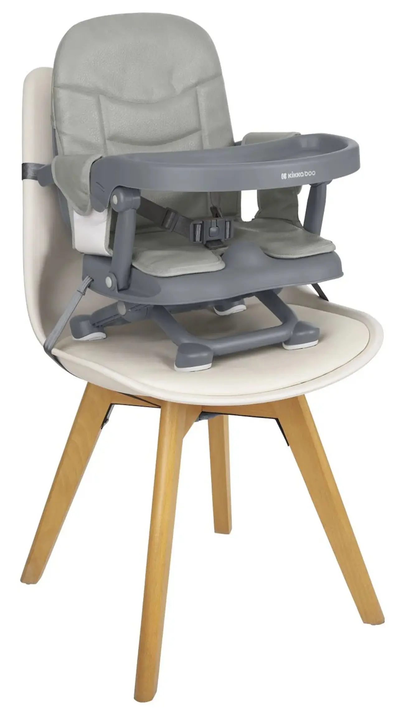 Scaun pentru hranire Kikka Boo Pappo (Grey) - 5