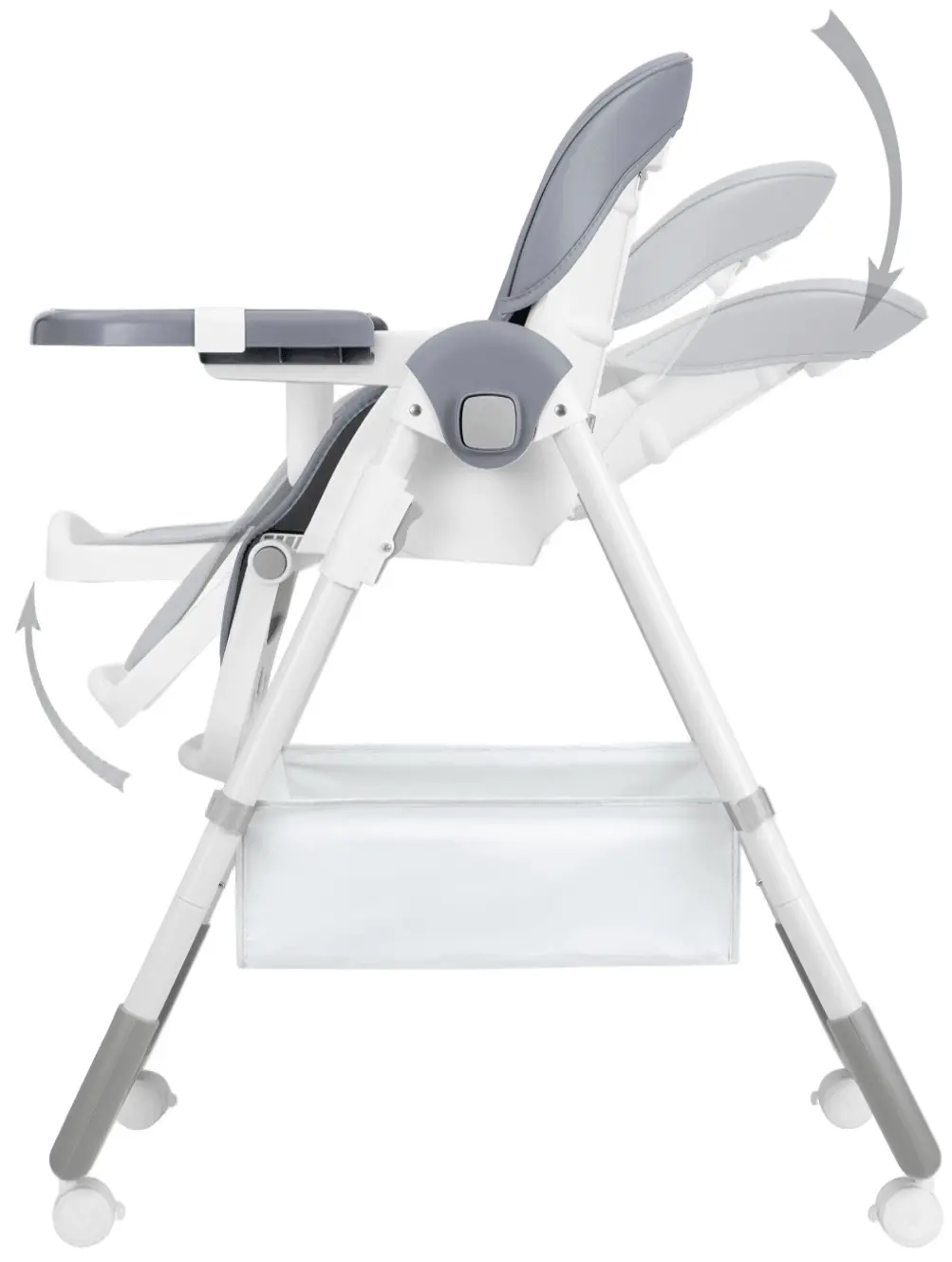 Scaun pentru hranire Kikka Boo Spicy+ (Grey)