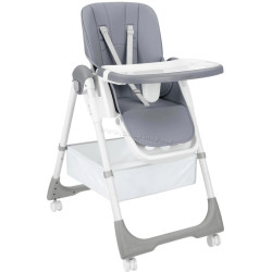 Scaun pentru hranire Kikka Boo Spicy+ (Grey)