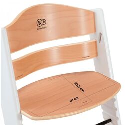 Scaun pentru hranire KinderKraft Enock (Wood/White) Thumb