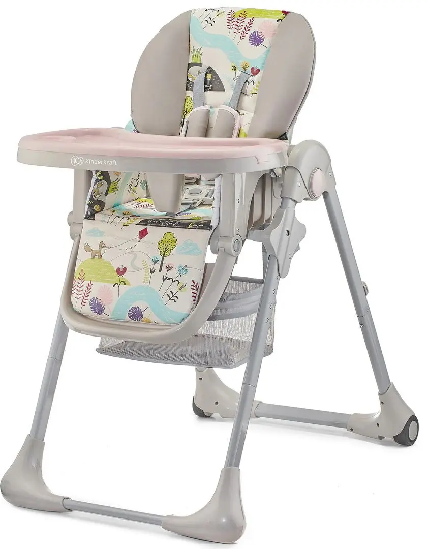 Стул для кормления Kinderkraft Tastee (Pink)