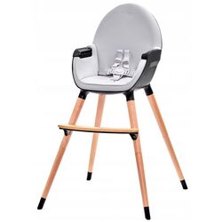 Стульчик для кормления 2в1 Kinderkraft Fini (Black) Thumb