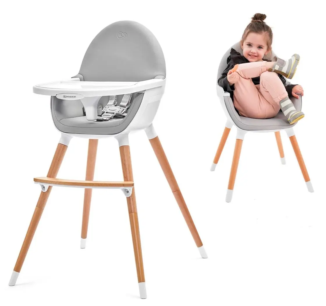 Scaun pentru hranire 2in1 Kinderkraft Fini KHFINI00PNK0000 (Pink)