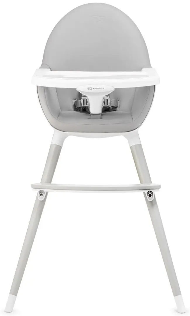 Стульчик для кормления 2в1 KinderKraft Fini KKKFINIGRYLEG0 (Grey) - 2