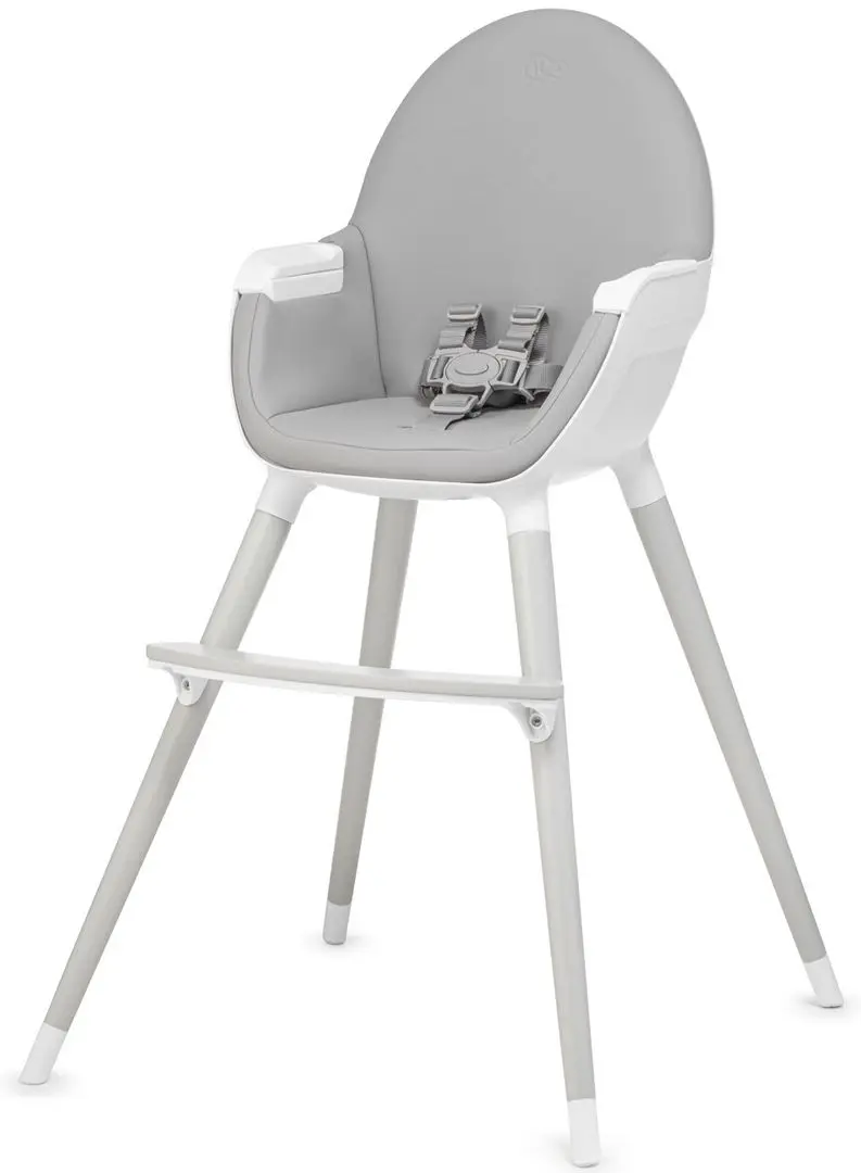 Стульчик для кормления 2в1 KinderKraft Fini KKKFINIGRYLEG0 (Grey) - 4