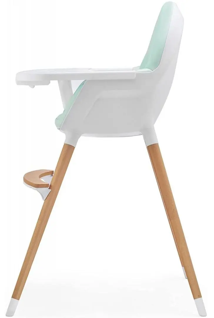 Scaun pentru hranire 2in1 Kinderkraft Fini (Mint)