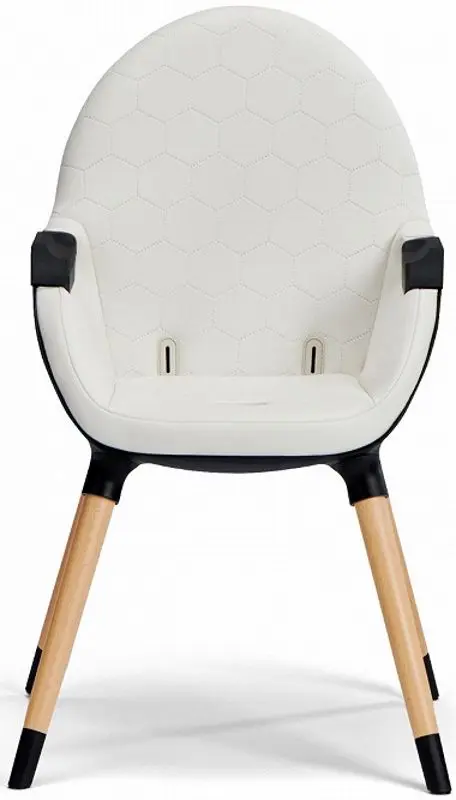 Стульчик для кормления 2в1 Kinderkraft Finix Ecru (Black/Beige) - 5