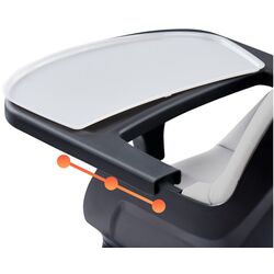 Стульчик для кормления 2в1 Kinderkraft Finix Ecru (Black/Beige) Thumb