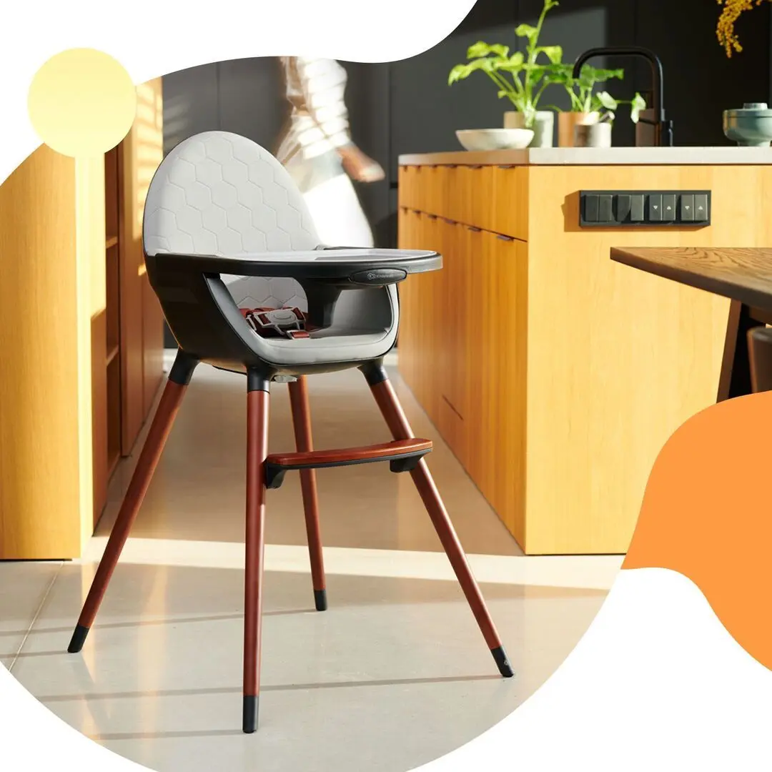 Стульчик для кормления 2в1 Kinderkraft Finix (Grey/Brown) - 13