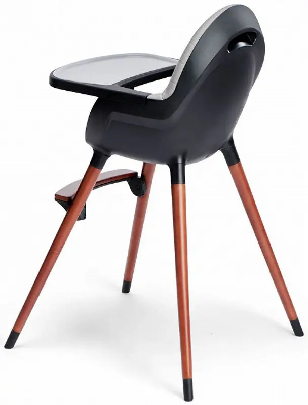 Стульчик для кормления 2в1 Kinderkraft Finix (Grey/Brown) - 3