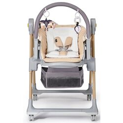 Scaun pentru hranire 2in1 Kinderkraft Lastree KHLAST00BEGW000 (Brown) Thumb