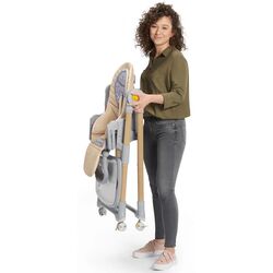 Scaun pentru hranire 2in1 Kinderkraft Lastree KHLAST00BEGW000 (Brown) Thumb