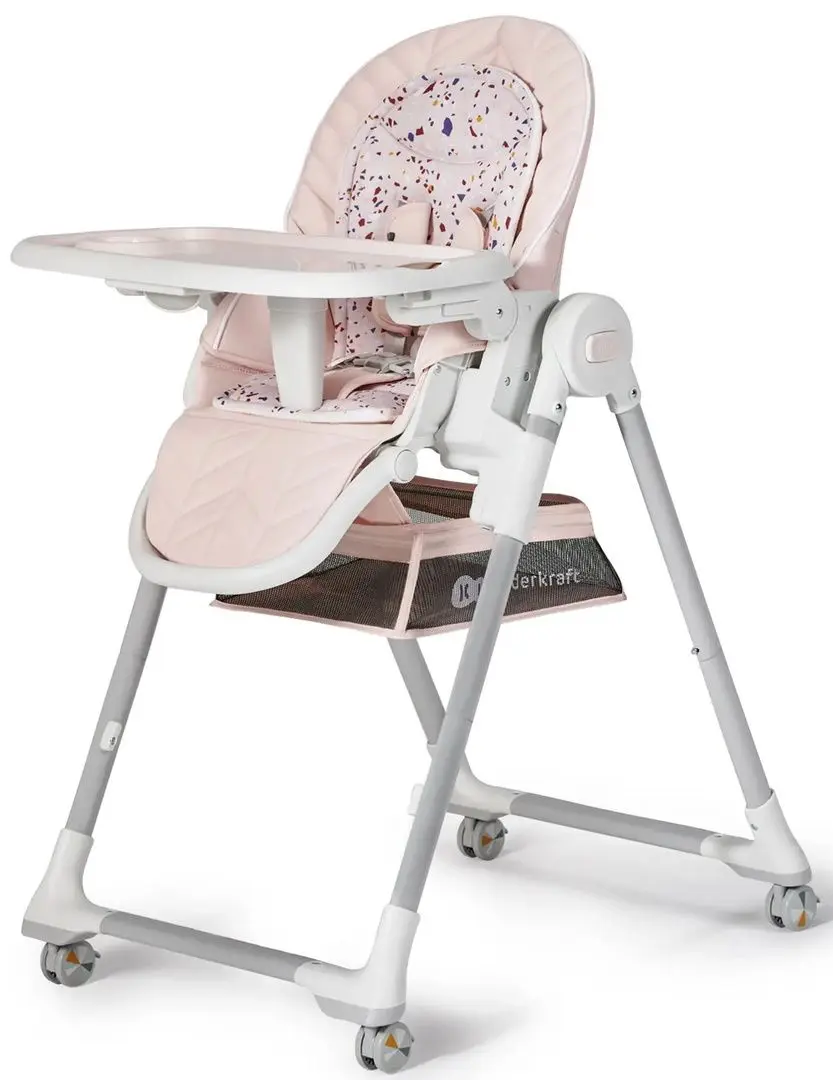 Стульчик для кормления 2в1 Kinderkraft Lastree KHLAST00PNK0000 (Pink)