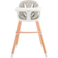 Scaun pentru hranire 2in1 KinderKraft Sienna (Gray/White) Thumb