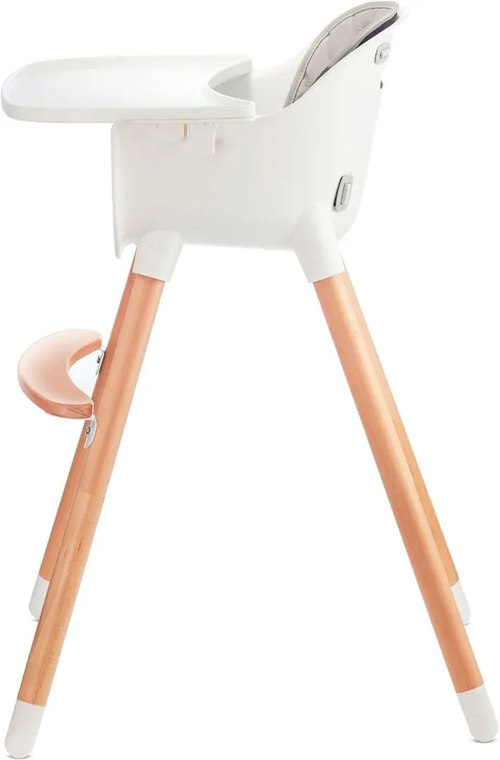 Scaun pentru hranire 2in1 KinderKraft Sienna (Gray/White) - 3