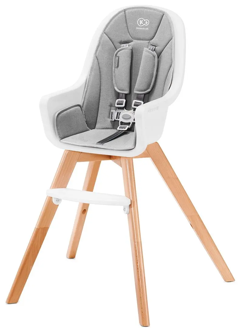 Стульчик для кормления 2в1 Kinderkraft Tixi (Grey) - 3