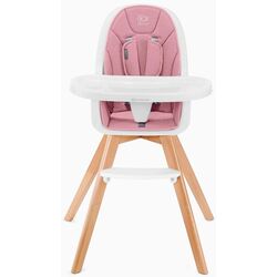 Стульчик для кормления 2в1 Kinderkraft Tixi (Pink/White) Thumb