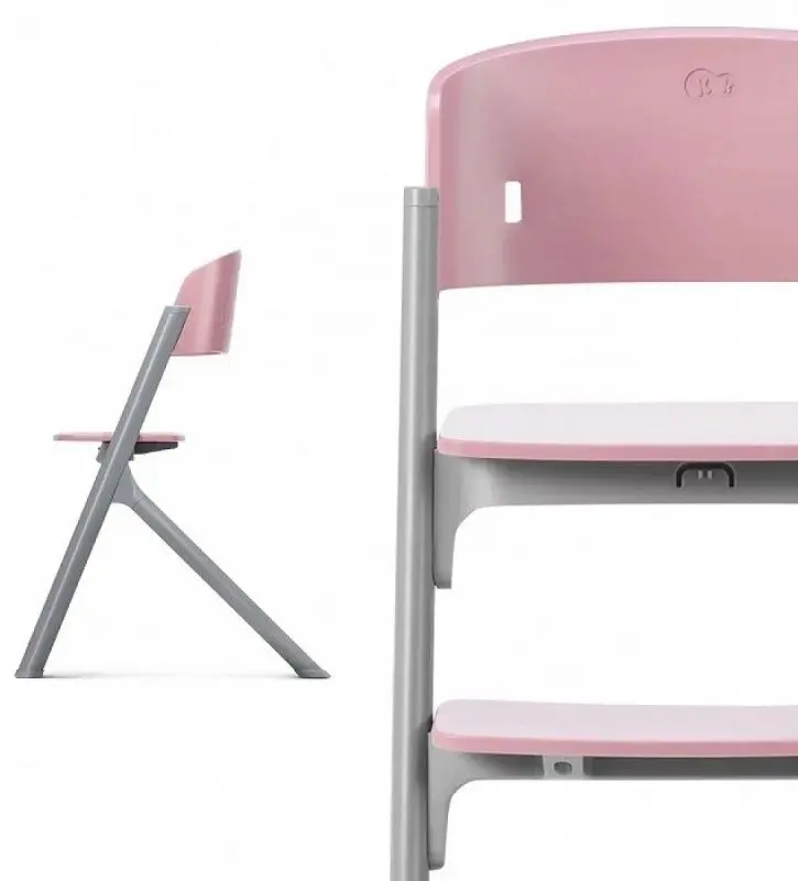 Scaun pentru hranire 4in1 Kinderkraft Livy Calmee (Aster Pink)