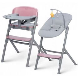 Scaun pentru hranire 4in1 Kinderkraft Livy Calmee (Aster Pink) Thumb