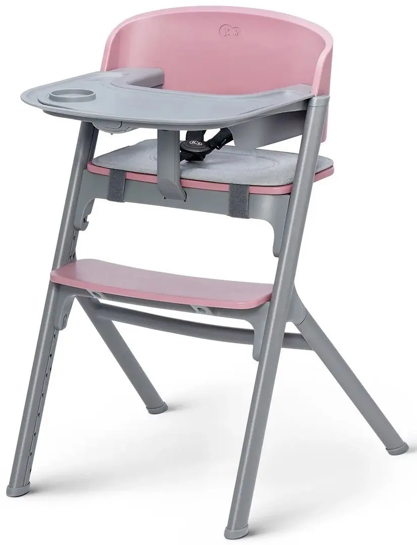Scaun pentru hranire 4in1 Kinderkraft Livy Calmee (Aster Pink)