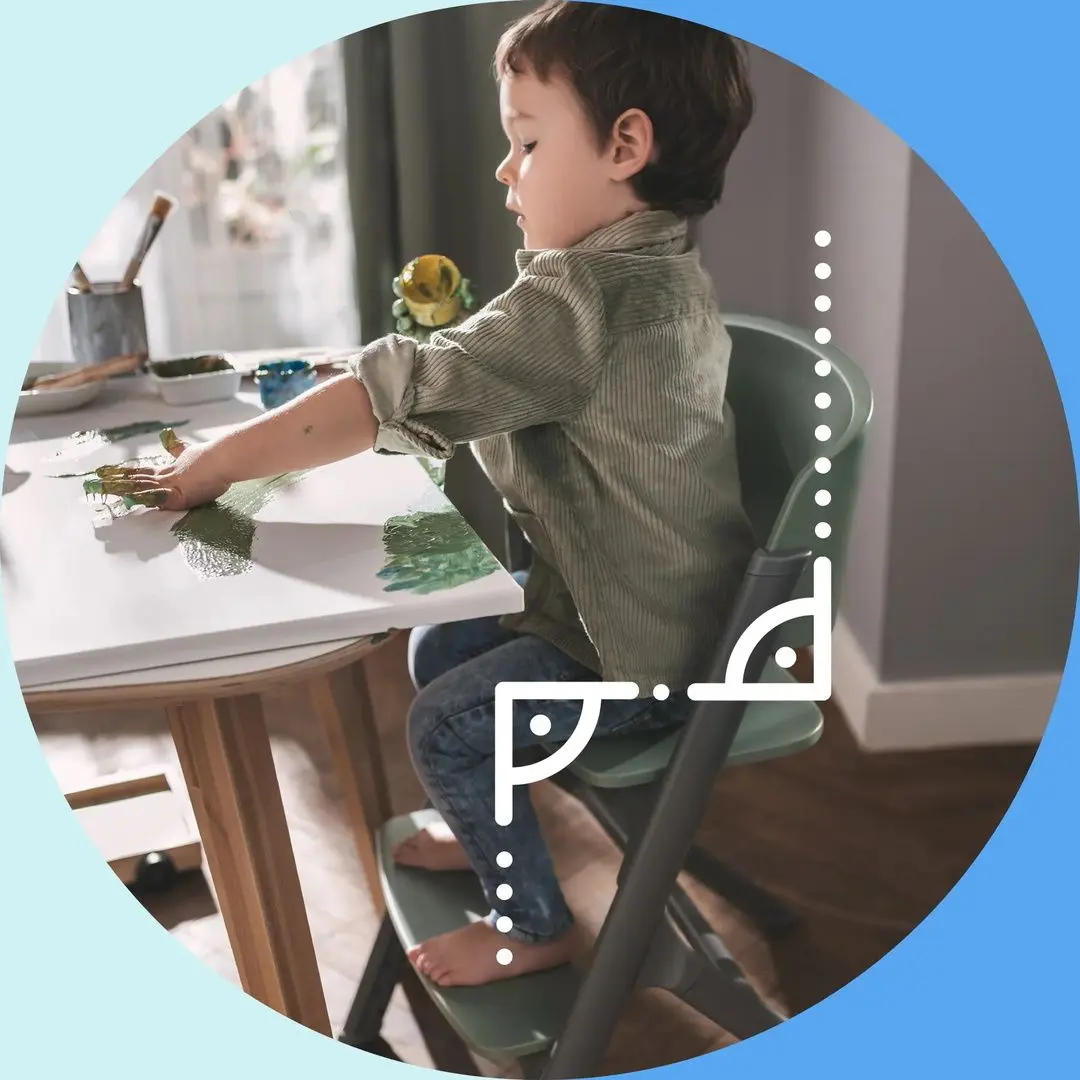 Scaun pentru hranire si sezlong 4in1 Kinderkraft Livy Calmee (Olive Green)