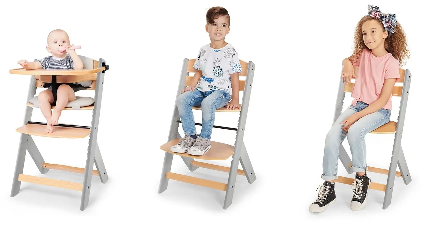 Стульчик для кормления Kinderkraft Enock (Grey) - 7