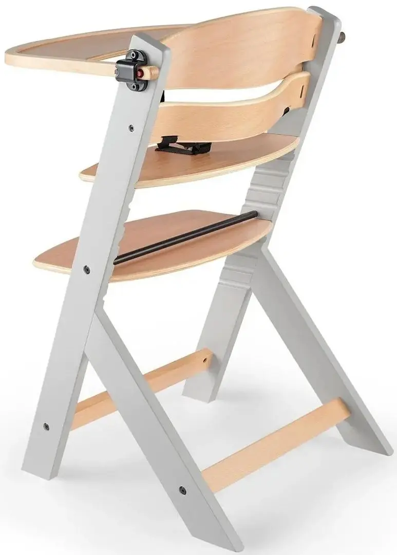 Scaun pentru hranire KinderKraft Enock (Grey Wood)