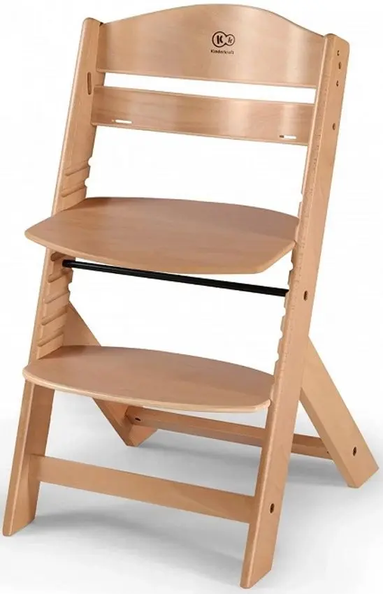 Scaun pentru hranire KinderKraft Enock KHENOC00NAT00WT (Wood)