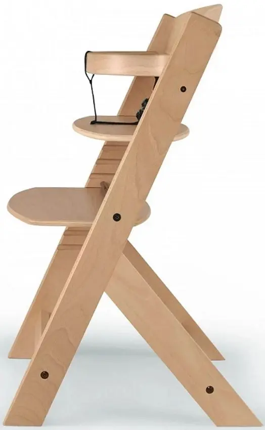 Scaun pentru hranire KinderKraft Enock KHENOC00NAT00WT (Wood)