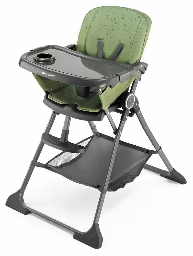 Scaun pentru hranire Kinderkraft Foldee KHFOLD00GRE0000 (Green)