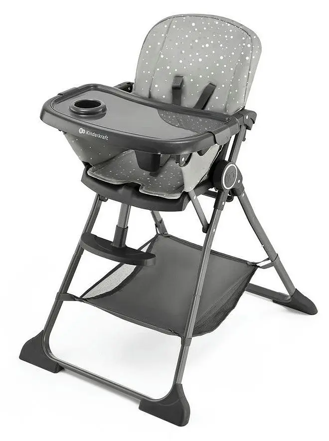 Scaun pentru hranire Kinderkraft Foldee KHFOLD00GRY0000 (Grey)