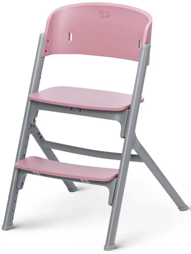 Scaun pentru hranire Kinderkraft Livy (Pink/Grey) - 3
