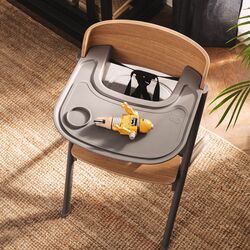 Scaun pentru hranire KinderKraft Livy + Sezlong Calmee (Oak/Grey) Thumb