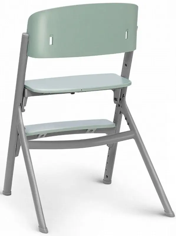 Scaun pentru hranire KinderKraft Livy + Sezlong Calmee (Olive Green/Grey) - 6